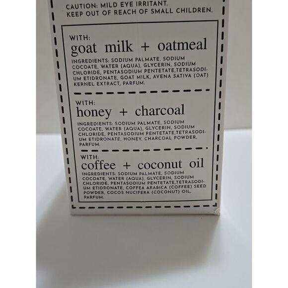 SAVON/Republic Gentleman’s Bar Soap Trio 10oz Goat Milk Coconut Oil Paraben Free - Picture 6 of 9